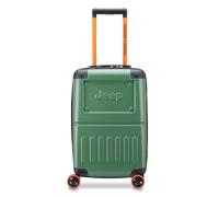 DELSEY PARIS Jeep Valise Trolley Extensible 55cm 4dr - Unisex - Verde - Taglia unica- modello 2025