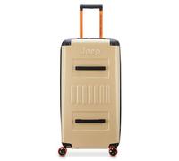 Jeep JH002B Hardside bagagli espandibile con ruote girevoli, nero, a quadretti, grandi 73 cm, nero, a quadretti, grandi 73 cm, Jh002b Hardside bagagli espandibile con ruote girevoli, Nero,