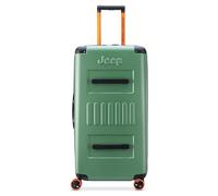 Jeep JH002B Hardside bagagli espandibile con ruote girevoli, nero, a quadretti, grandi 73 cm, nero, a quadretti, grandi 73 cm, Jh002b Hardside bagagli espandibile con ruote girevoli, Nero,