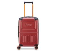 Jeep Jh002b Hardside bagagli espandibile con ruote girevoli, Peperoncino, Carry-On 19 Inch, Jh002b Hardside bagagli espandibile con ruote Spinner