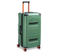 JEEP - JH002B - Valigia rigida 80 cm x 41 cm x 37 cm - 121 L - Verde olmo