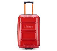 Jeep Jh003b Hardside bagagli espandibile con due ruote, Pomodoro, Carry-On 20 Inch, Jh003b Hardside bagagli espandibile con due ruote