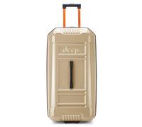 Jeep Jh003b Hardside bagagli espandibile con due ruote, sabbia calda, a quadri, grande 76,2 cm, Jh003b Hardside bagaglio espandibile con due ruote, Sabbia calda., Checked-Large 30 Inch, Jh003b