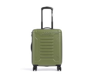 Jeep JH004C Valigia trolley (4 ruote) oliva, ABS,policarbonato, unisex