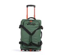 Jeep JS005A 55 Borsone trolley verde, ripstop-poliestere, unisex