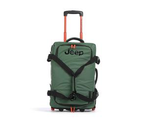 Jeep JS005A 55 Borsone trolley verde, ripstop-poliestere, unisex