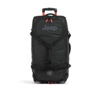 Jeep JS005A 73 Borsone trolley nero, ripstop-poliestere, unisex