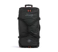 Jeep JS005A 82 Borsone trolley nero, ripstop-poliestere, unisex