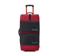 Jeep Js006b Borsa da viaggio a due ruote, Pomodoro, 51 cm, Js006b - Borsone da viaggio a due ruote