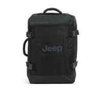 Jeep Js007C XL Zaino da viaggio nero, fibra sintetica, 39 x 58 x 22cm