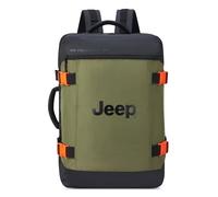 Jeep Js007C XL Zaino da viaggio verde/nero, poliestere, 39 x 58 x 22cm