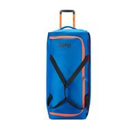 Jeep Js009d - Borsone da viaggio a due ruote, Blu, 51 cm, Js009d - Borsone da viaggio a due ruote
