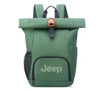 DELSEY PARIS Jeep JS016D - Zaino morbido, 40 cm x 36 cm x 15 cm, 22 l, XS, Verde, XS, Casual