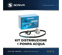 Jeep Kit Distribuzione Pompa Acqua Compass MK49 2.0 CRD 4x4 140 Hp