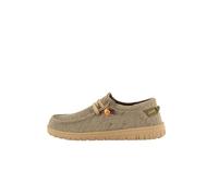 Jeep Mocassini Uomo JM51030A in Tessuto Khaki EU 42