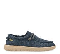 Jeep Mocassini Uomo JM51030A in Tessuto Navy EU 43