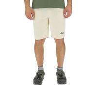 JEEP O102469-W583 J Pantaloni Tuta Corti Stampa JI22S Uomo Birch White/Olive Gr M