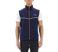 JEEP O102621-K879 XP SMANICATO TECH SWEAT CON TASCA FRONTALE JX22A Uomo Deep Blue/Dark G.Mel XL