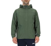 JEEP O102712-E947 J MAN LIGHT HOODED WIND JACKET Outline Back Print J23S Uomo Rifle Green/Almond L