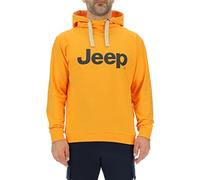 JEEP O102716-Y266 Felpa con Cappuccio J Stampa Grande J23S Uomo Nacho Yellow/Night B L