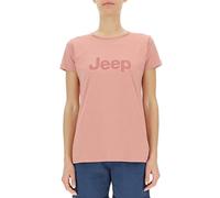 JEEP O102757-P542 J T-Shirt Stampa Grande J23S Donna Dusty Rose/Desert Ro S