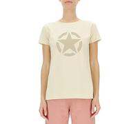 JEEP O102758-M509 J T-Shirt Stella Stampa Grande J23S Donna Almond/Gobi Sand XS