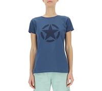 JEEP O102758-Q032 J T-Shirt Stella Stampa Grande J23S Donna Canvas Blue/Deep Blu XL