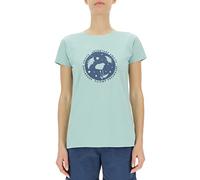 JEEP O102759-E960 J T-Shirt Botanical Adventure Awaits Stampa Grande J23S Donna Pale Jade/Canvas Blu M