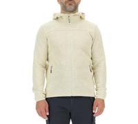 JEEP O102880-W640 J GIACCA TRICOT FUNZIONALE UOMO CON CAPPUCCIO Tasche zippate - Etichetta J23W Uomo Birch White Melange XXL