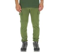JEEP O102896-E100 J Pantaloni Tuta Cargo Uomo Star Stampa Piccola su Tasca Laterale J23W Uomo Olive Green XXL
