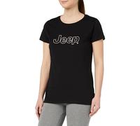 JEEP O102926-B000 J T-Shirt Donna Stampa Outline Grande J23W Donna Black S