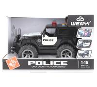 Jeep polizia batteria