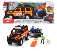 JEEP QUAD SIMBA WINTER RESCUE SET CM. 38 LUCI E SUONI PERSONAGGIO E ACCESSORI