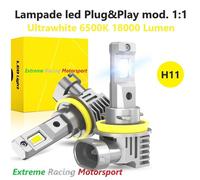 JEEP RENEGADE 14- LAMPADE FENDINEBBIA LED PLUG&PLAY H11 12V 18KLM ULTRAWHITE