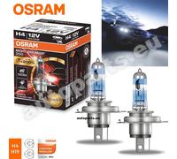 Jeep Renegade Lampade Omologate Osram Night Breaker +200% Faro Principale 2Pezzi
