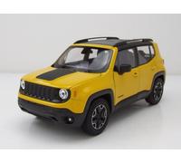 Jeep Renegade Trailhawk 2017 Giallo Modellino 1:24 Welly