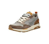Jeep Sneaker bassa marrone / cognac / grigio / verde chiaro Uomo Jeep 40 marrone / cognac / grigio / verde chiaro