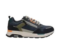 Jeep Sneakers Blu in Ecopelle e Camoscio da Uomo - 42