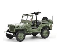 Jeep Willys 1944 Normandy D-Day Green 1:18