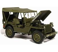 Jeep Willys Chiuso Militare GI US ARMY D-DAY Overlord 1/18