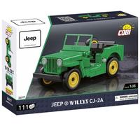 Jeep Willys CJ-2A verde