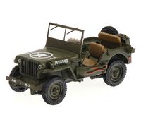Jeep Willys MB 1943 oliv verde modello di auto CLC567 IXO 1:43