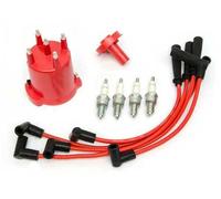 Jeep Wrangler YJ 87-90 Service Pack Accensione Distributore Rotore Tappo Candele