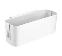 Jeesblsy Cestino Portaoggetti da Appendere, Scatola di Stoccaggio con Ganci per Letto Pensile in Plastica, Cesto Multifunzione Organizer Sospeso Comodino per Casa Ufficio Scuola Dormitorio