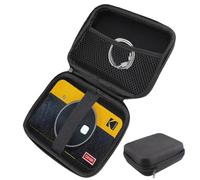 Jeeshvan Printomatic - Custodia protettiva portatile da viaggio per stampante fotografica istantanea HP Sprocket per bambini, ideale per viaggi e fotografia, Nero One Outfit, No