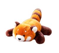Jeesrt Magnetic Plush Cat Car Decor, Stuffed Animal, Cute Magnetic Cat Car Decoration, Accessory for Side Mirror, Rearview Mirror & Metal Surfaces, Funny Animal Lover Gift for Women (Red panda)