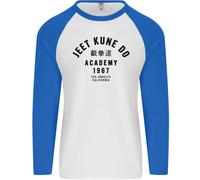 Jeet Kune Do Accademia Mma Arti Marziali Uomo L/S Baseball T-Shirt