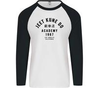 Jeet Kune Do Accademia Mma Arti Marziali Uomo L/S Baseball T-Shirt