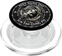 Jeet Kune Do Jun Fan Gung Fu, effetto cromato PopSockets PopGrip per MagSafe