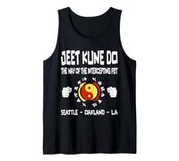 Jeet Kune Do Simbolo Punches La Via Del Pugno Intercettante Canotta